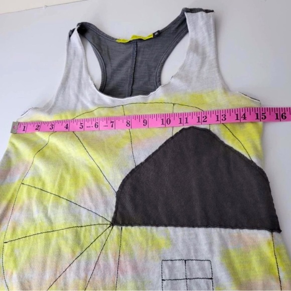 OOAK Size Small HEEL Athens Lab Tank Art Dress from Hellas Greece - Picture 9 of 10